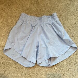 Lululemon Track That Mid-Rise Lined Short - Light Blue 🤍